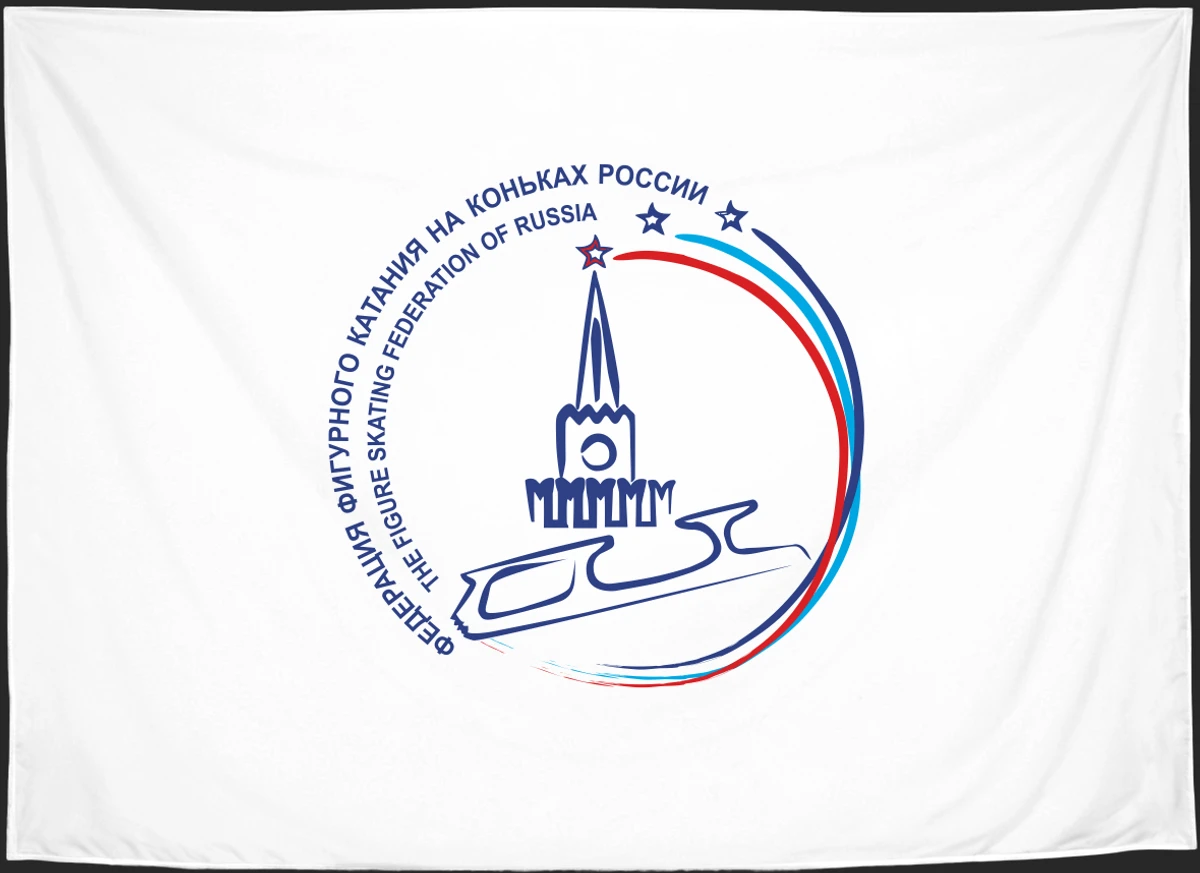 Флаг: Федерация фигурного катания России